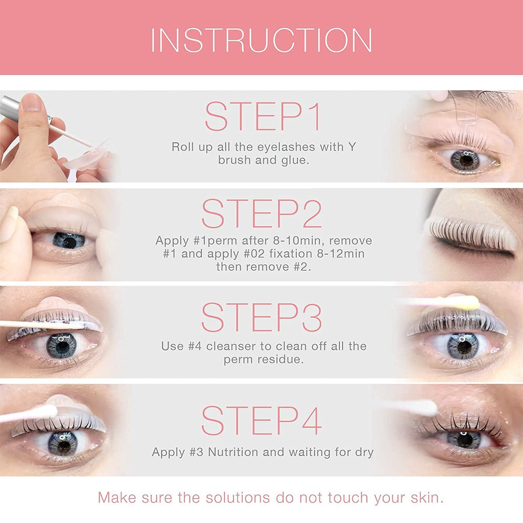 VASSOUL Lash Lift Kit - Advanced Eyelash Perm Kit for Salon-Quality Lashes at Home