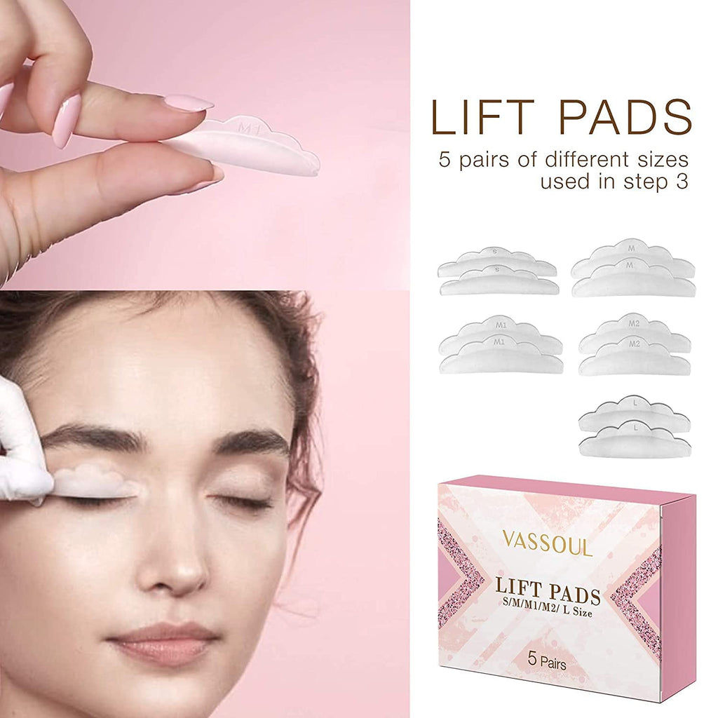 VASSOUL Lash Lift Kit - Advanced Eyelash Perm Kit for Salon-Quality Lashes at Home