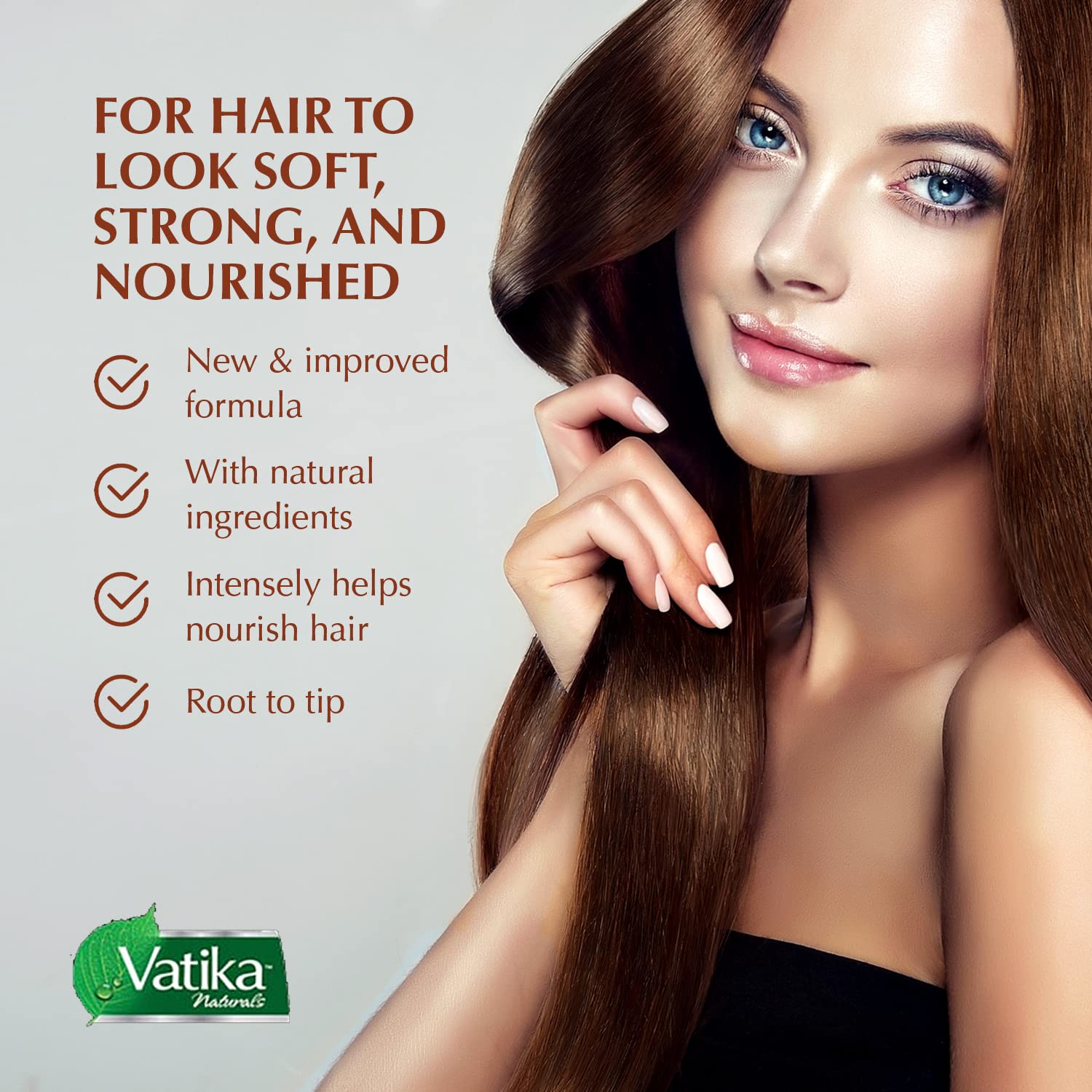 Vatika Naturals Cactus Enriched Hair Oil – Strengthen Roots, Reduce Breakage, 300ml
