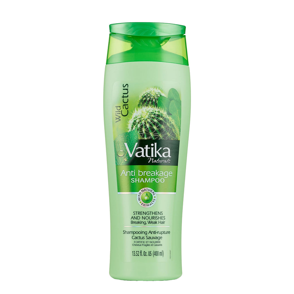 Vatika Naturals Daily Shampoo for Women – Wild Cactus Strengthening & Moisturizing (400ml)