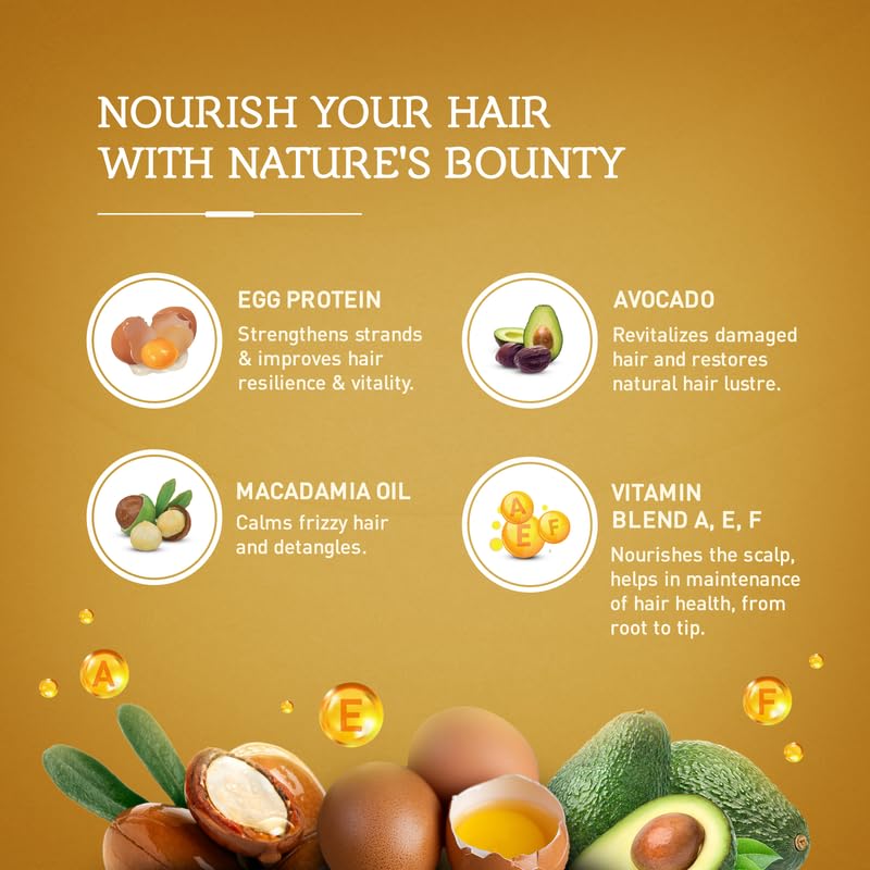 Vatika Naturals Multivitamin Hair Oil with Egg Protein – Nourish, Strengthen & Shine (300 ML)