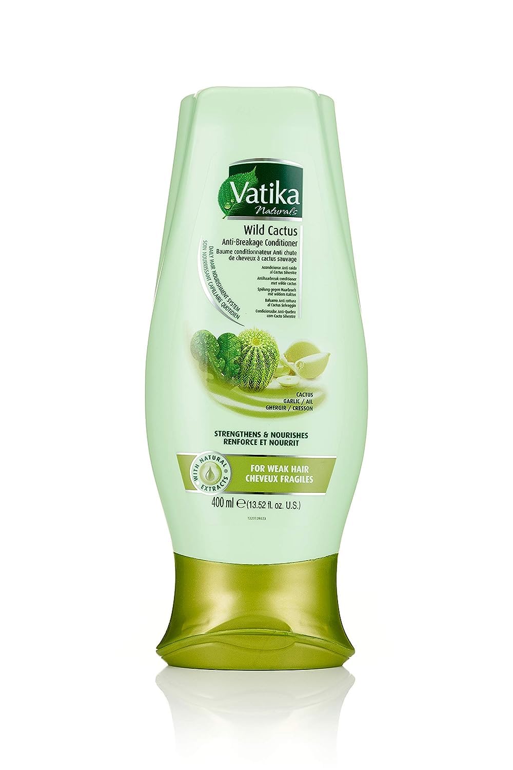 Vatika Naturals Moisturizing Conditioner – Hydrating Care for Dry, Damaged & Frizzy Hair (400ml)