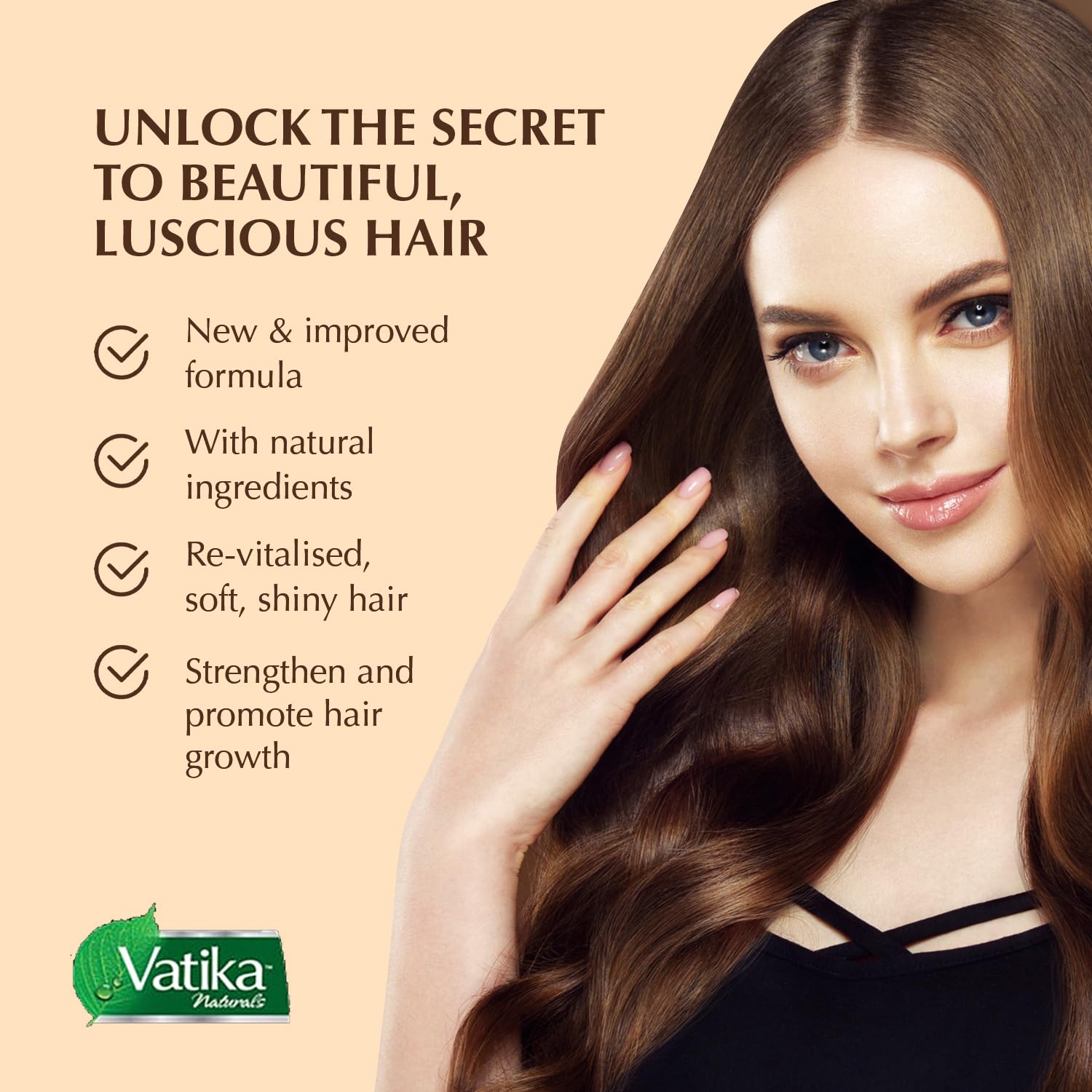Vatika Naturals Moisturizing Conditioner – Hydrating Care for Dry, Damaged & Frizzy Hair (400ml)