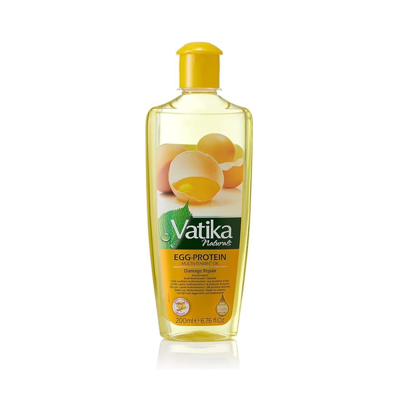 Vatika Naturals Multivitamin Hair Oil with Egg Protein – Nourish, Strengthen & Shine (300 ML)