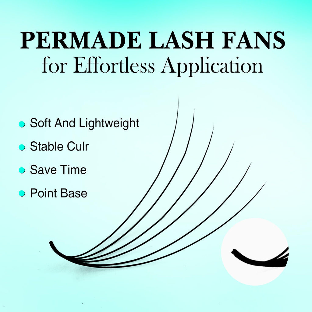 VAVALASH Premade Fans Lash Extensions 6D-16D | 0.05/0.07 Thick, C/D Curl