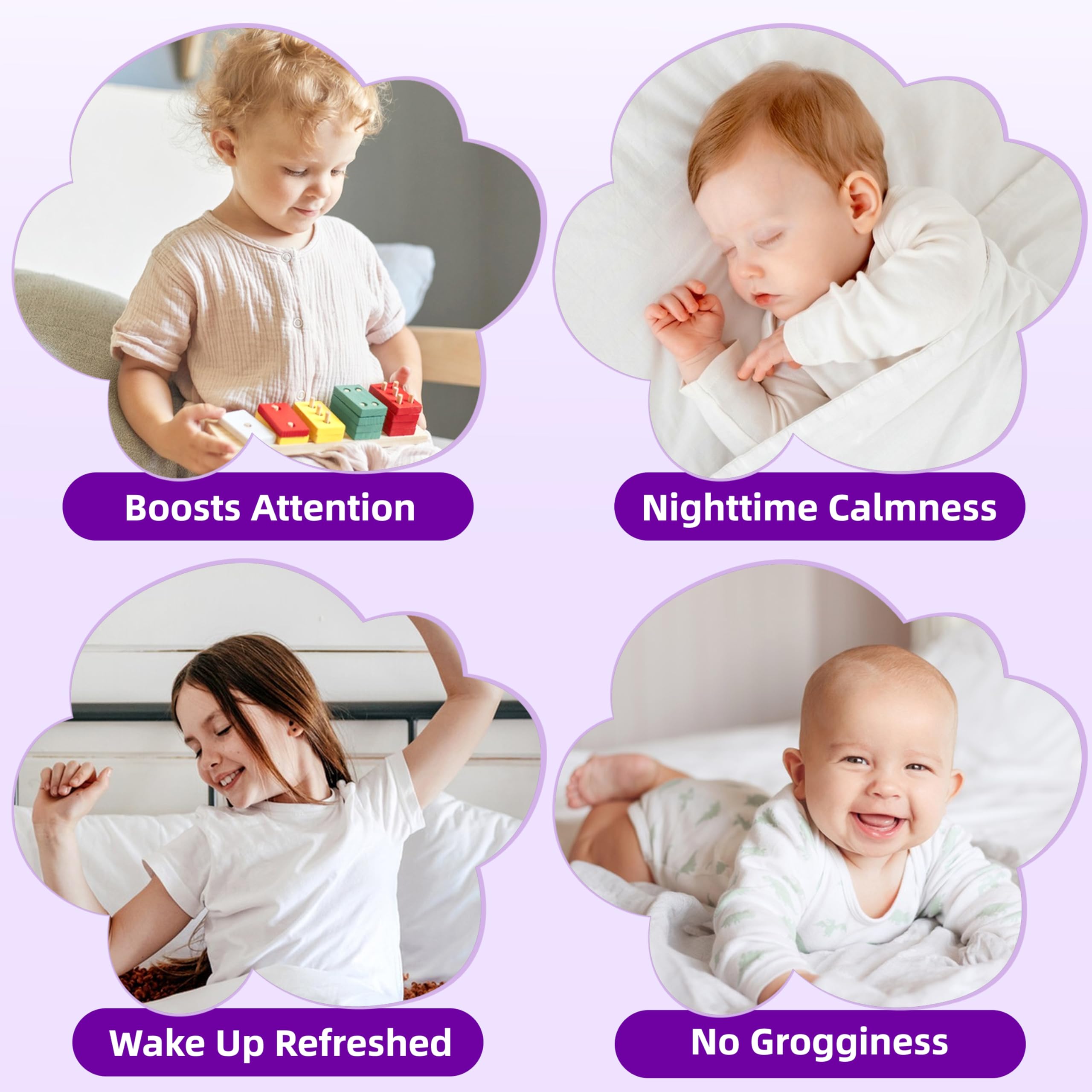 Veakson Magnesium Lotion for Kids & Babies – Lavender Sleep Support, 4 oz