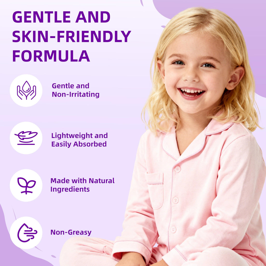 Veakson Magnesium Lotion for Kids & Babies – Lavender Sleep Support, 4 oz