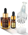 Hair Care Essential Set | Scalp Massager, Argan Rosemary Serum | VEDA TINDA SCENT