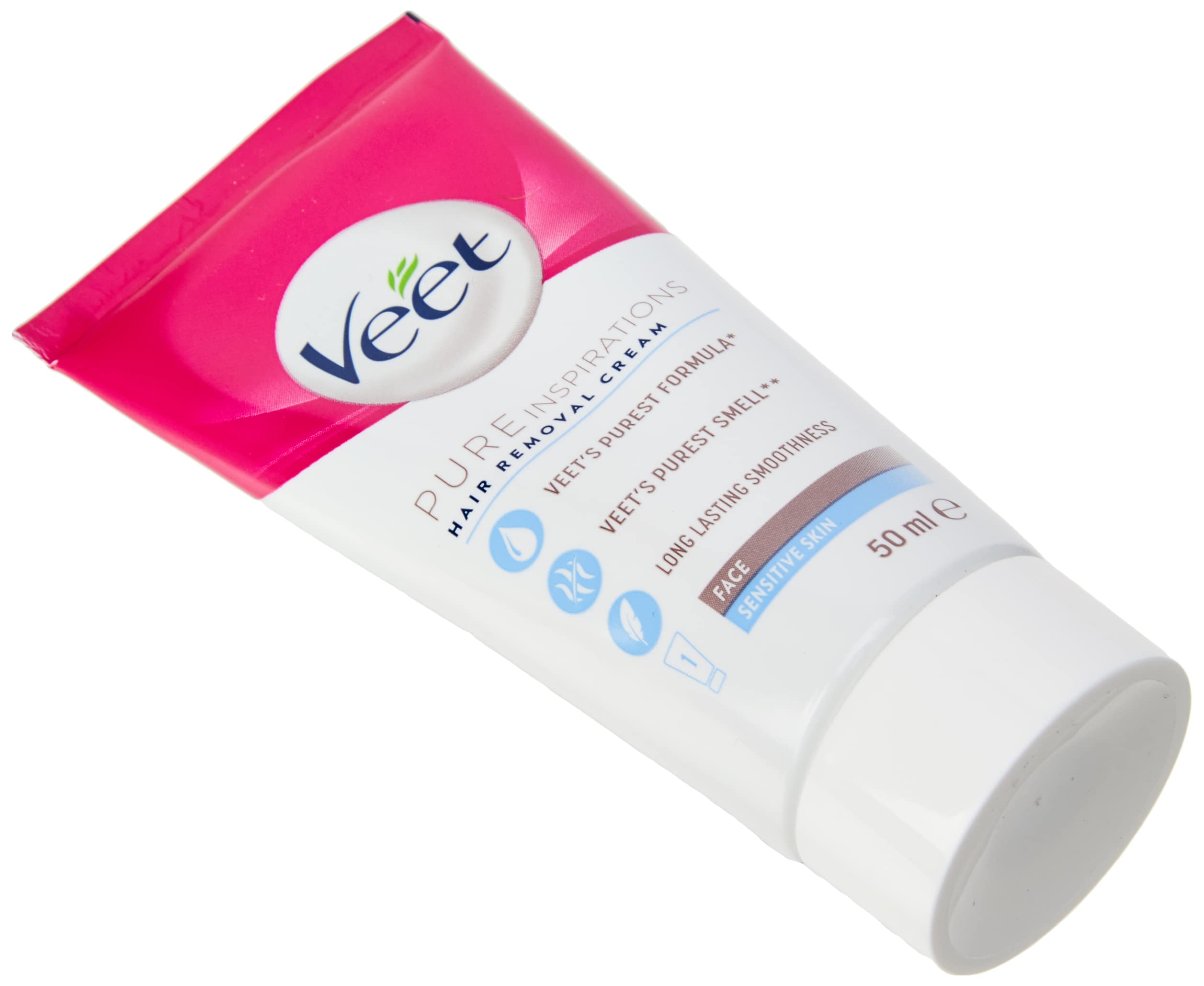 Veet Face Cream Kit Sensitive (2x50ml) – Up to 7 Days Smoothness