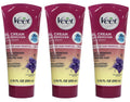Veet Fast Acting Gel Cream Hair Remover for Women – 6.78 oz (Pack of 3)