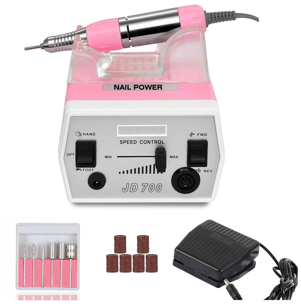 Véfaîî JD700 Nail Drill – Upgraded 30,000 RPM Electric Nail File for Acrylics