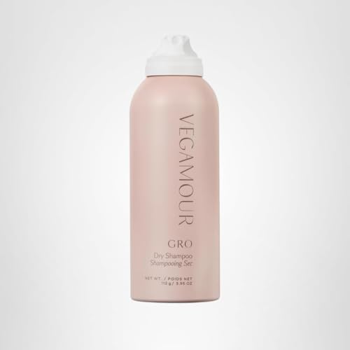 VEGAMOUR GRO Dry Shampoo - Volumizing, Benzene-Free, Citrus Scent | 3.95 oz