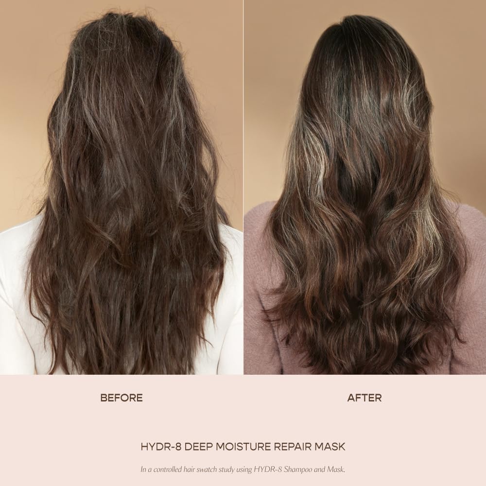 VEGAMOUR HYDR-8 Deep Moisture Repair Mask | Sulfate-Free Deep Conditioner for Dry, Damaged Hair 5 fl oz