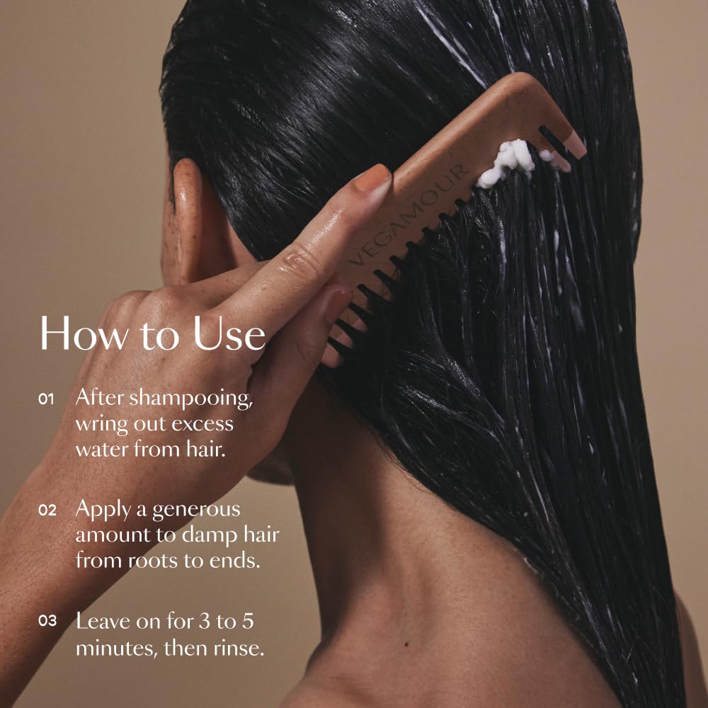 VEGAMOUR HYDR-8 Deep Moisture Repair Mask | Sulfate-Free Deep Conditioner for Dry, Damaged Hair 5 fl oz