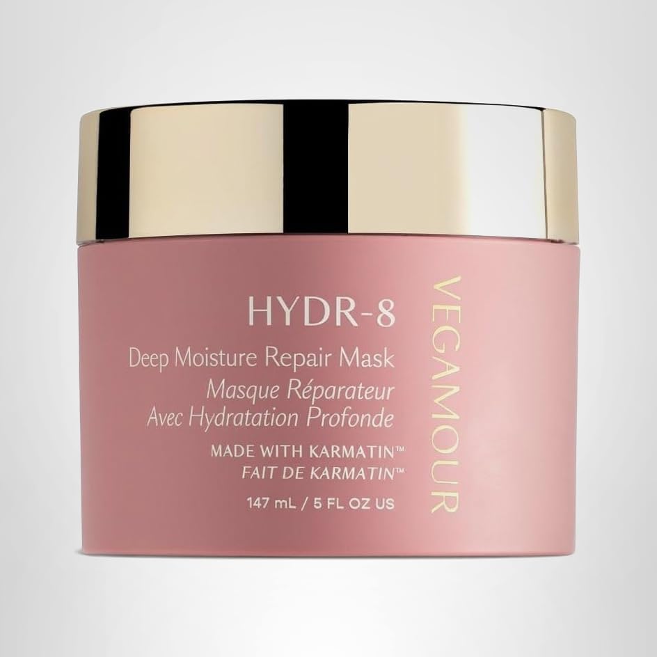 VEGAMOUR HYDR-8 Deep Moisture Repair Mask | Sulfate-Free Deep Conditioner for Dry, Damaged Hair 5 fl oz