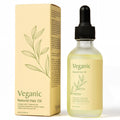 Veganic Hair Growth Oil for Women — 11 Botanicals, Non-GMO, 30-Day Supply