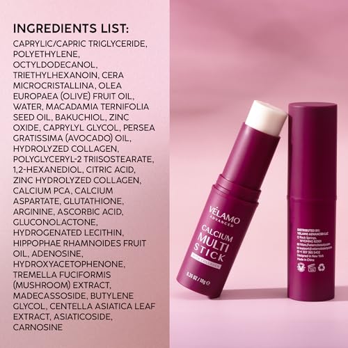 VELAMO ADVANCED Calcium Multi Balm Stick – Hydration, Firming & Under-Eye Care
