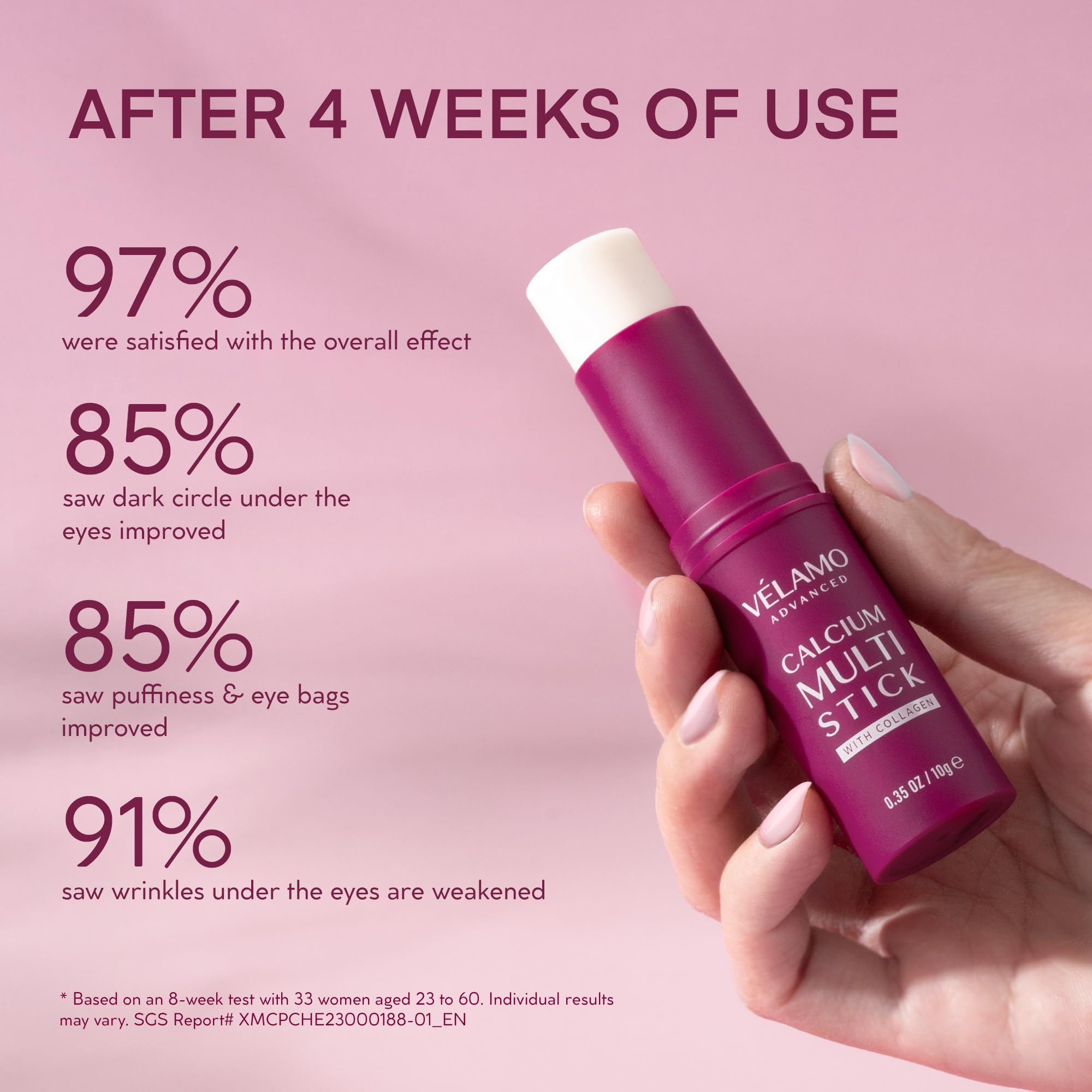 VELAMO ADVANCED Calcium Multi Balm Stick – Hydration, Firming & Under-Eye Care