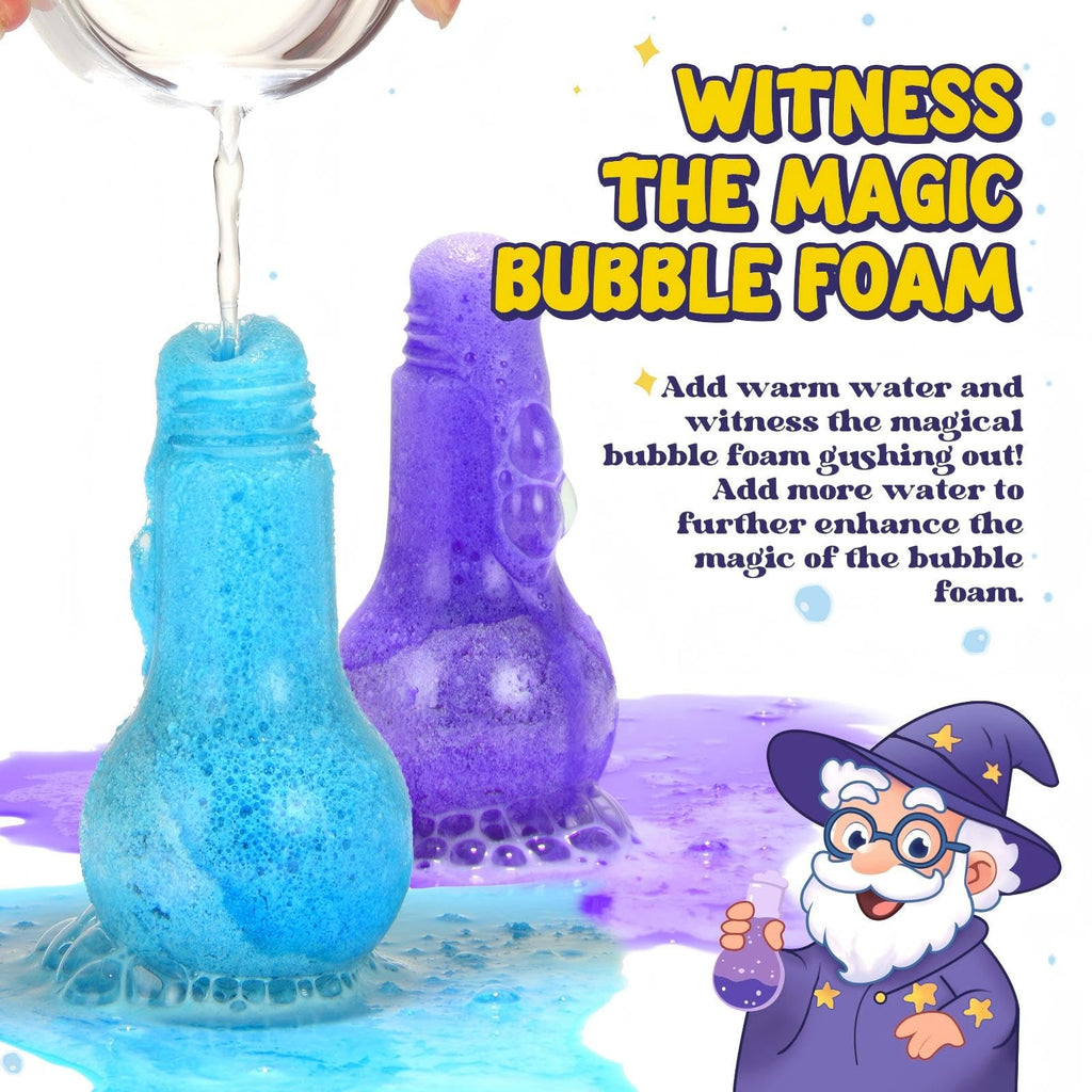 Velanora 6 Pack Bath Potions Kit for Kids - Interactive Color-Mixing Bath Bombs (Ages 3+)