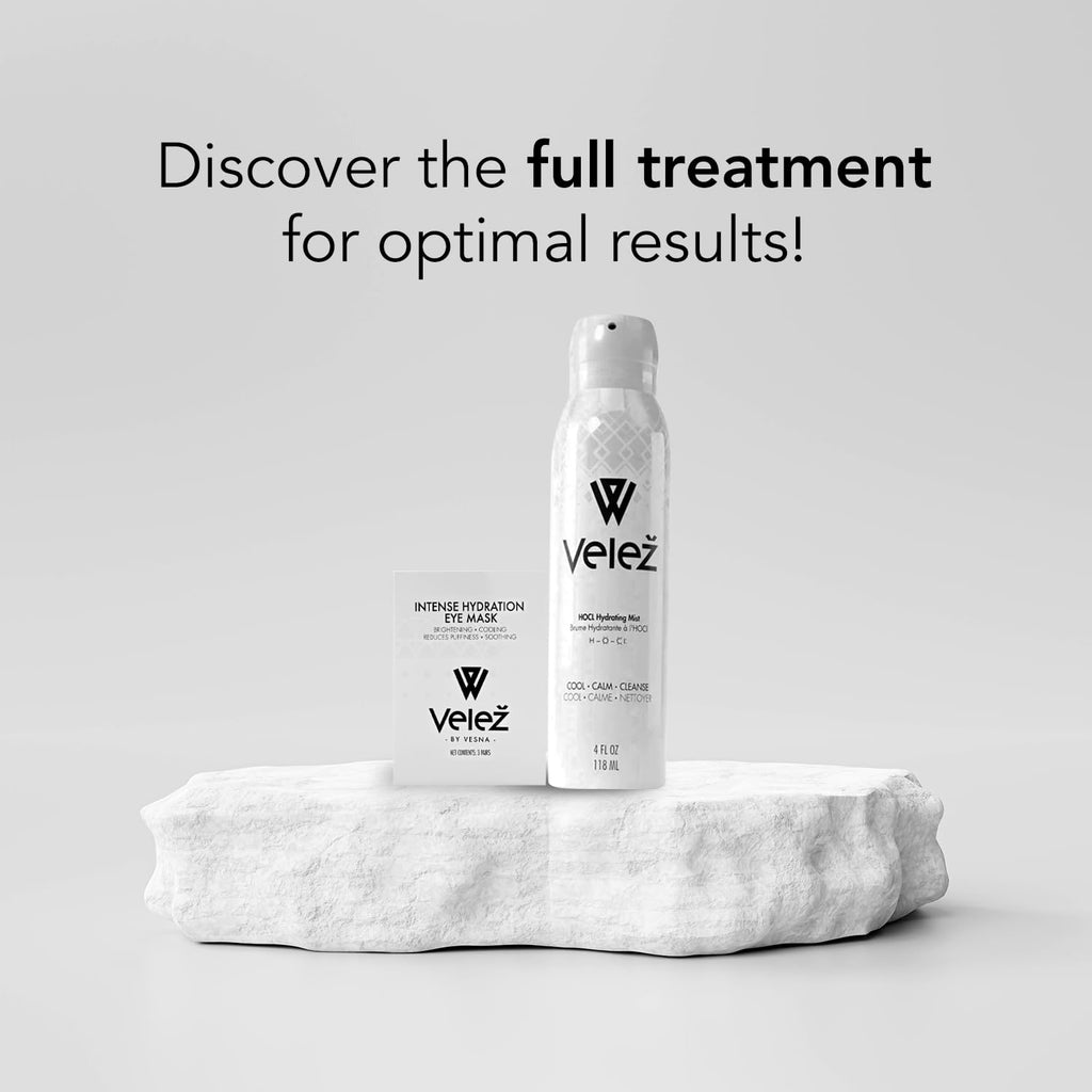 Vezel HOCL Hydrating Face Mist – Gentle Facial Spray for Refreshing, Soothing Skin (4 Fl Oz)
