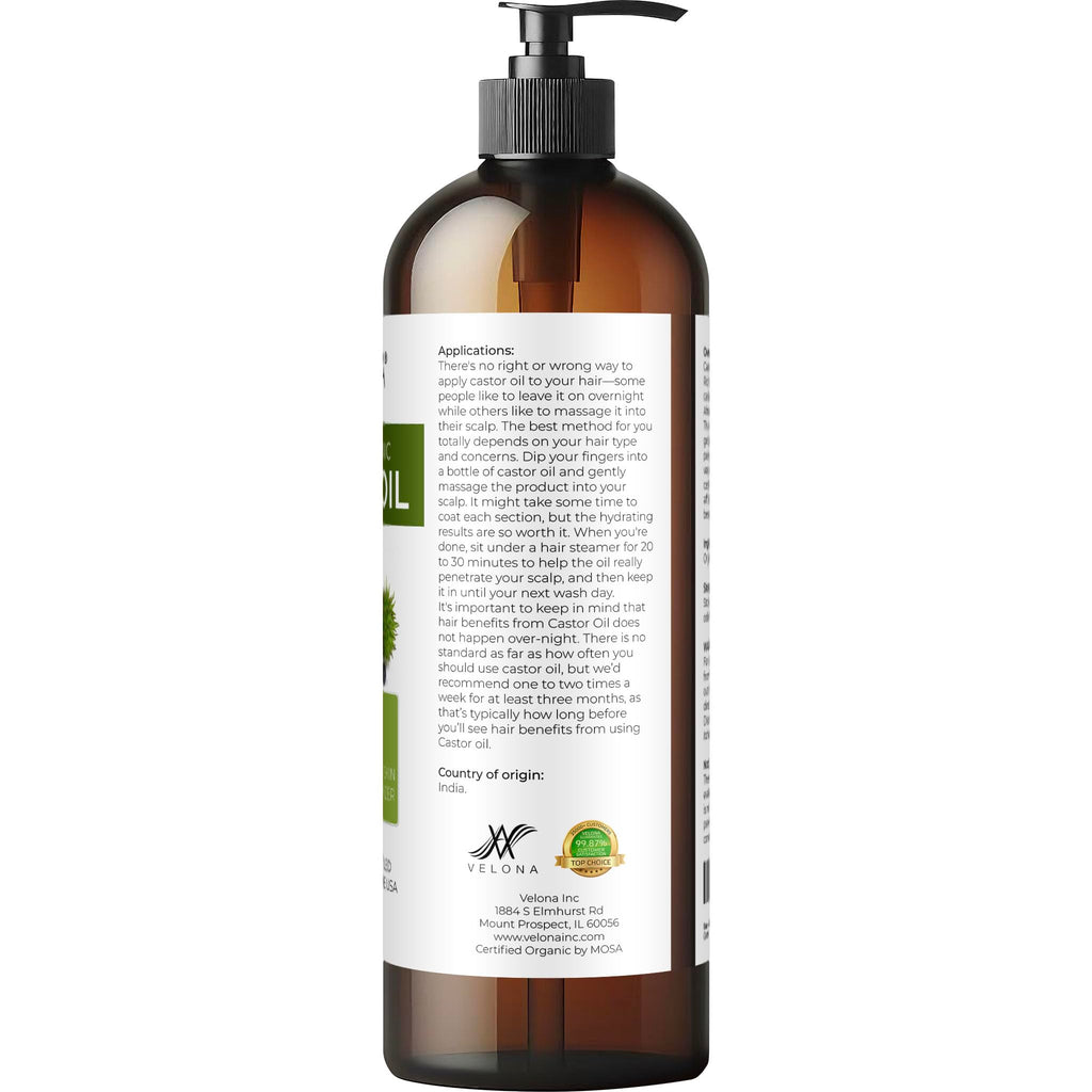 Velona Amla Oil USDA Organic - 16 Fl Oz | 100% Pure, Extra Virgin Cold-Pressed Carrier Oil