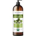 Velona USDA Organic Castor Oil 32oz — Hair Growth, Lash & Brow Care, Cold-Pressed