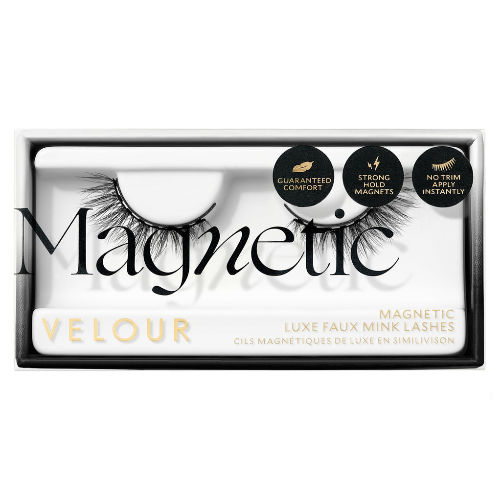 Velour Magnetic Eyelashes – Reusable, Natural-Look Lashes with 8 Magnets | VELOUR