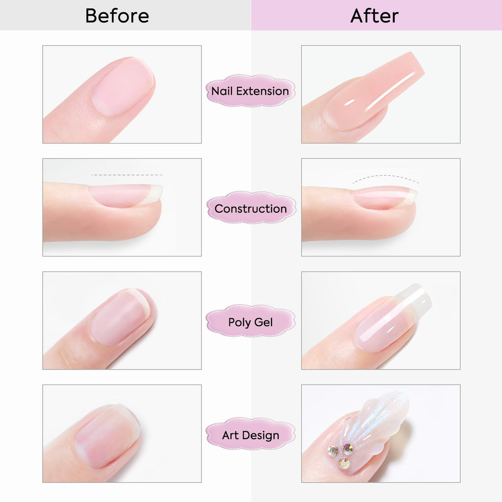 VENALISA Builder Nail Gel 50ml Milky White – Extensions & Nail Art Gel