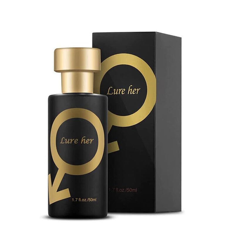 VeniCare Golden Lure Cologne for Men – Long-Lasting 1.7 oz, Irresistible Lure Her Fragrance