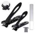 Venoteck Nail Clippers for Thick Nails – Dual-Size, Stainless Steel