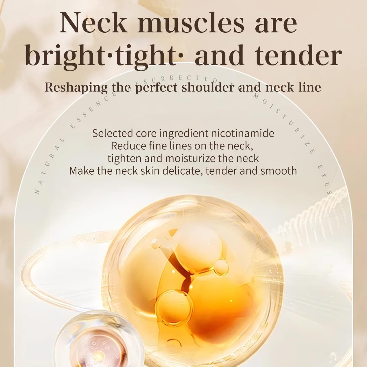 Venrock Anti-Aging Neck Cream with Niacinamide & Hyaluronic Acid – Hydrating Day & Night Neck & Décolleté Cream, 1.76 oz