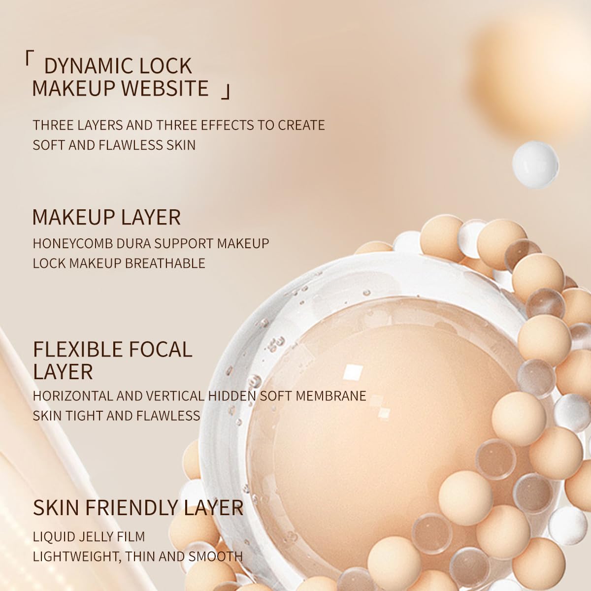 Venrock 24HR Long-Lasting Moisturizing Foundation – 02 Beige (30ml) | Waterproof & Buildable Coverage