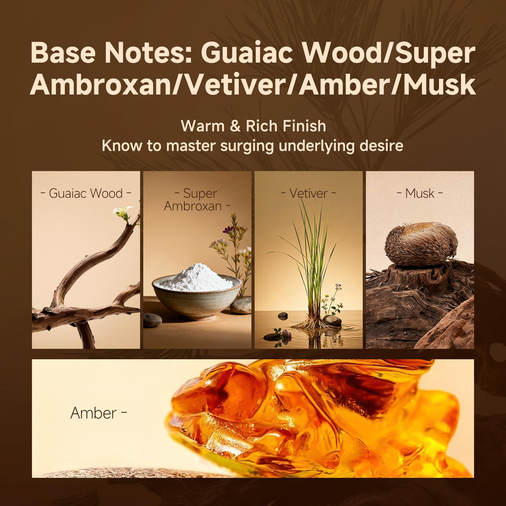 Venrock Oriental Oud Noir EDP Spray 50ml – Long-Lasting Oriental Woody Men’s Fragrance