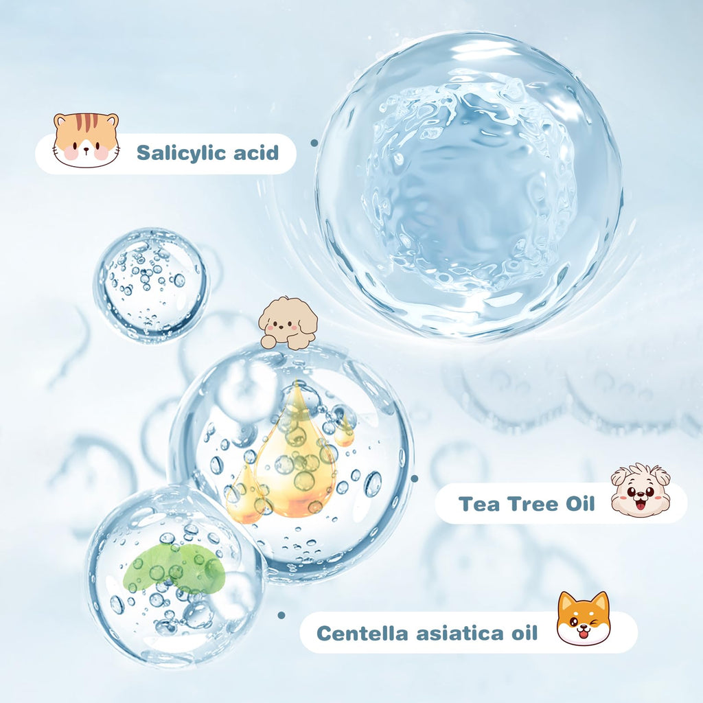 Venrock Pimple Patches — 48 Hydrocolloid Patches in 24 Cute Animal Shapes