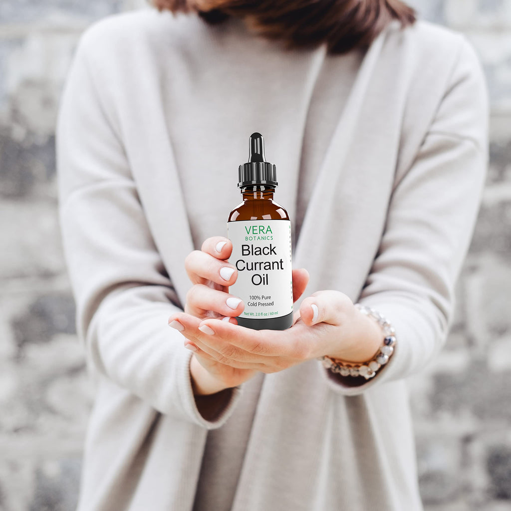 Vera Botanics Black Currant Oil – 100% Pure, Cold-Pressed & Unrefined
