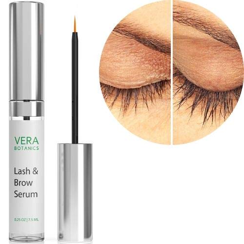 Vera Botanics Lash & Brow Booster Serum – Longer, Fuller Lashes & Thicker Brows