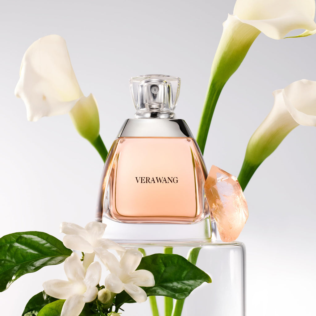 Vera Wang Eau de Parfum for Women – Delicate Floral Scent, Iris, Lilies & Sandalwood – 3.4 Fl Oz
