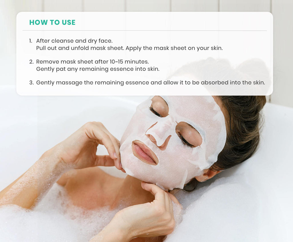 Veraclara Facial Mask Sheet – Hydrate, Brighten & Firm Skin | Korean Skincare