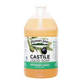 Vermont Soap Vermont Castile Peppermint - Gentle Liquid Soap for Sensitive Skin, Organic Hair Shampoo for Oily Hair, 64 oz