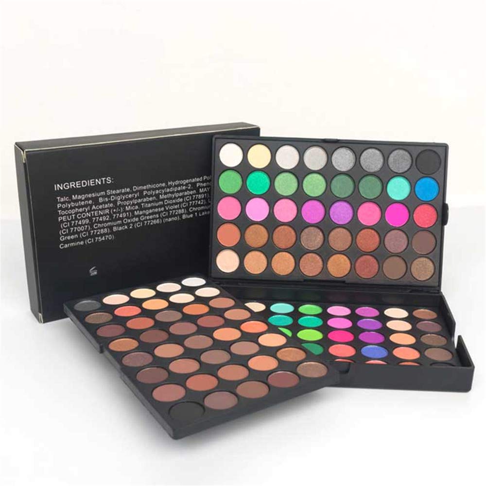 VERONNI 120 Colors Mini Eyeshadow Palette – 3-Layer Matte & Shimmer Palette (120 Colors)