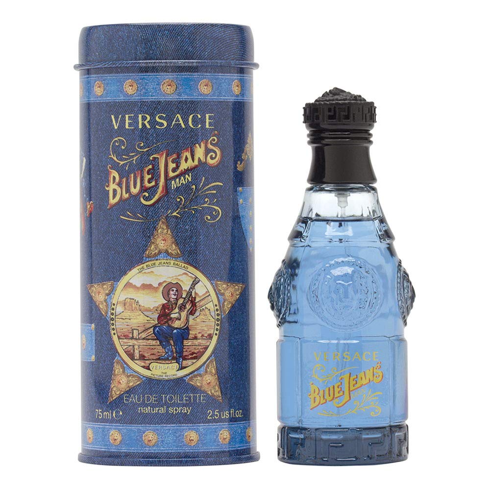 Versace Blue Jeans for Men – 2.5 oz Eau de Toilette Spray