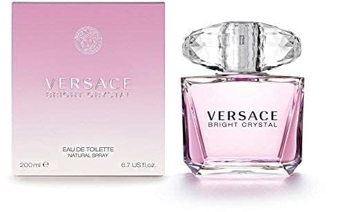 Versace Bright Crystal Eau de Toilette for Women – 6.7 oz