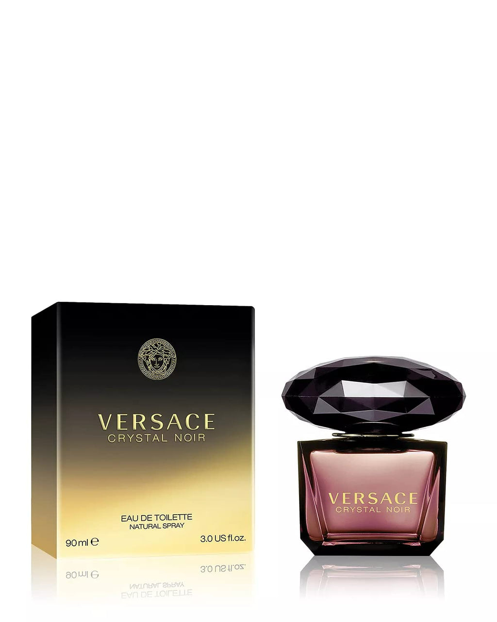 Versace Crystal Noir for Women Eau de Toilette Spray – 3 oz