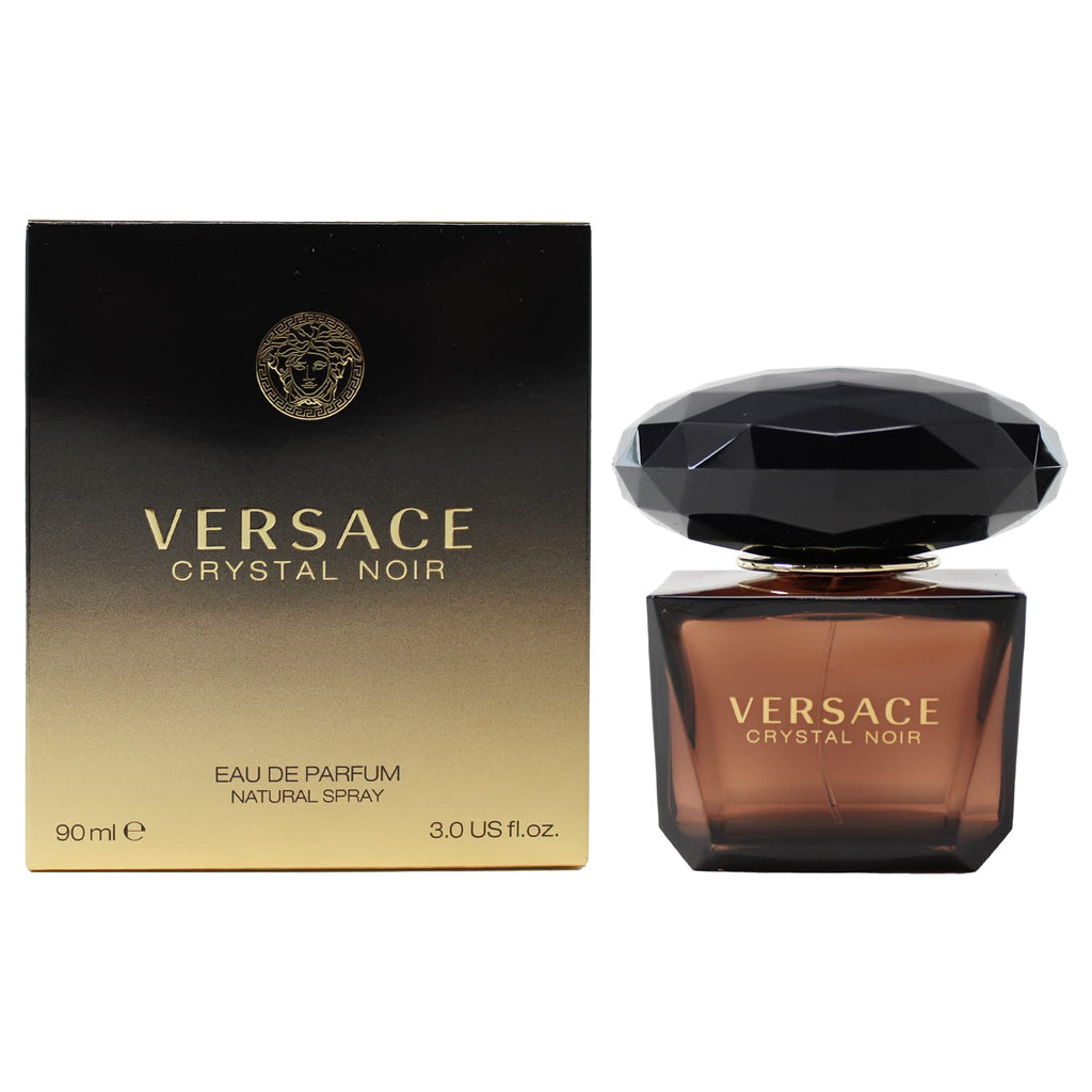 Crystal Noir by Versace for Women – Amber Floral EDP, 90 ml / 3 oz Spray