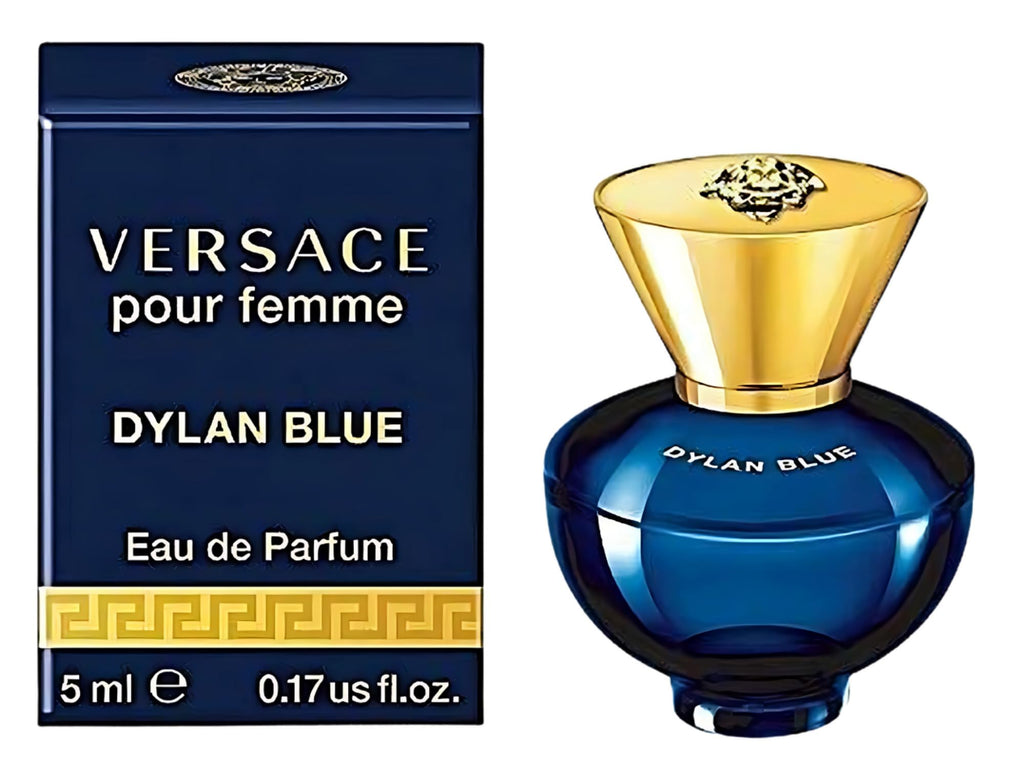 Versace Dylan Blue Women EDP Splash Mini 5 ml – Floral Fruity Scent by Versace