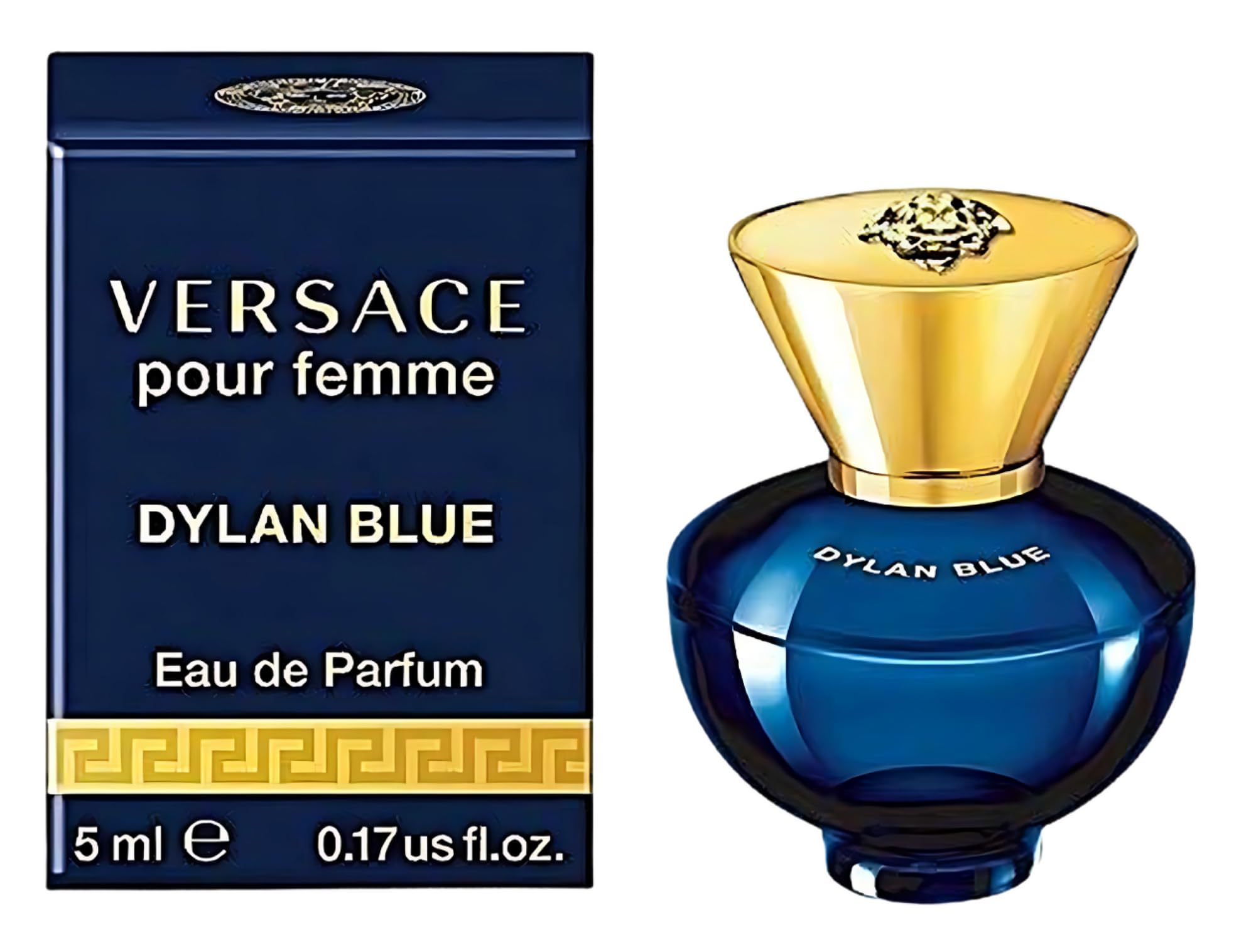 Versace Dylan Blue Women EDP Splash Mini 5 ml – Floral Fruity Scent by Versace