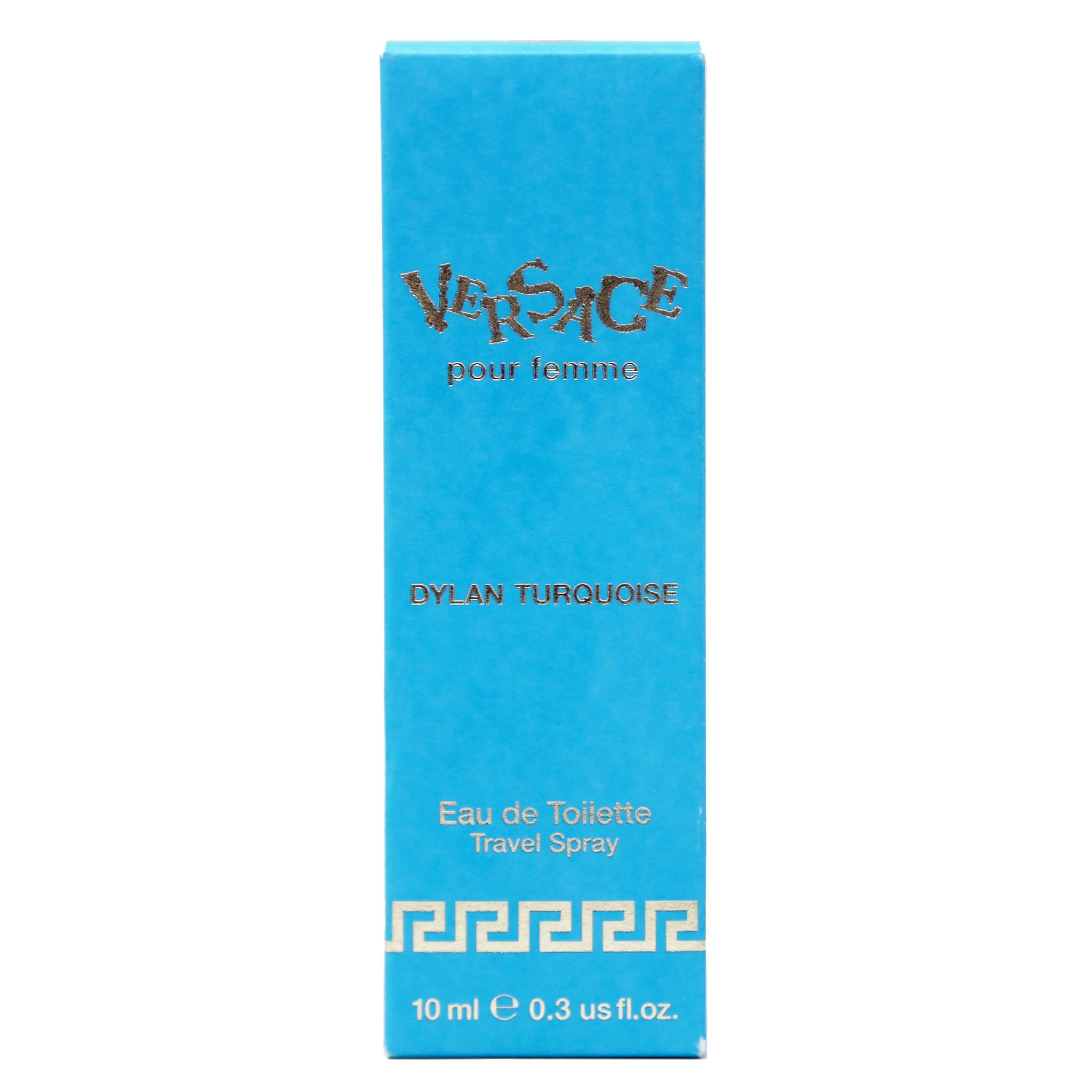 Versace Dylan Turquoise Pour Femme 0.3 oz EDT Travel Spray – On-the-Go Fragrance