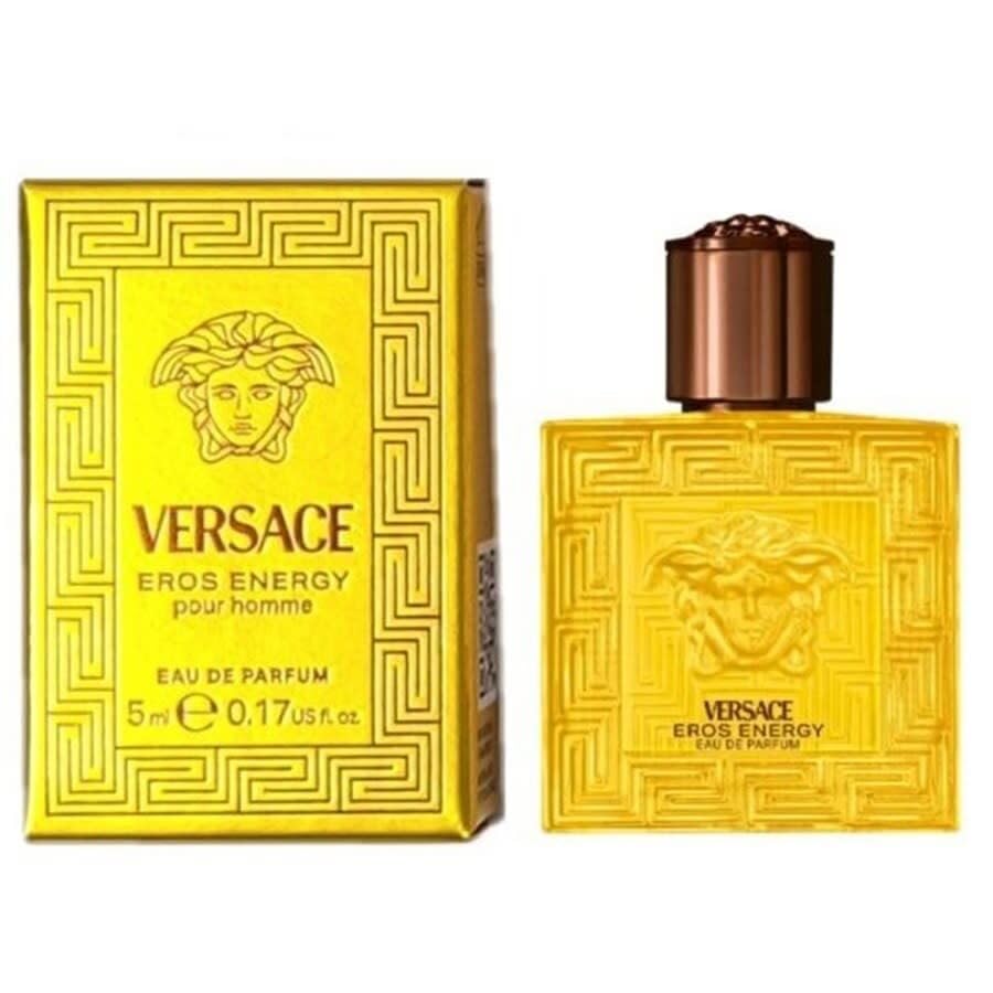 Versace Eros Energy Mini Cologne for Men – 0.17 oz Sample Size