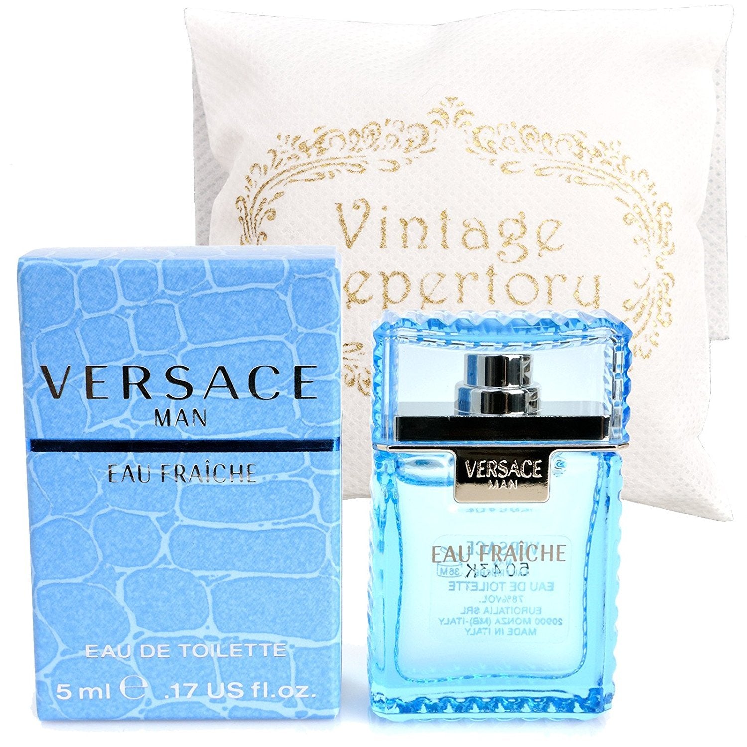 Versace Man Eau Fraiche EDT 5ml Mini – New In Box | Original Versace Fragrance for Men