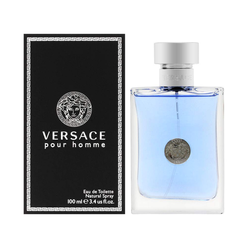 Versace Pour Homme for Men – 3.4 oz Eau de Toilette